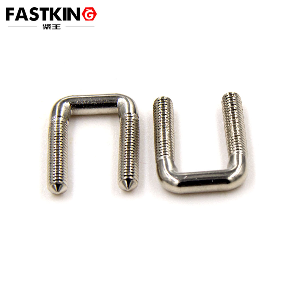 U-shaped square clip bolt, square hose clamp